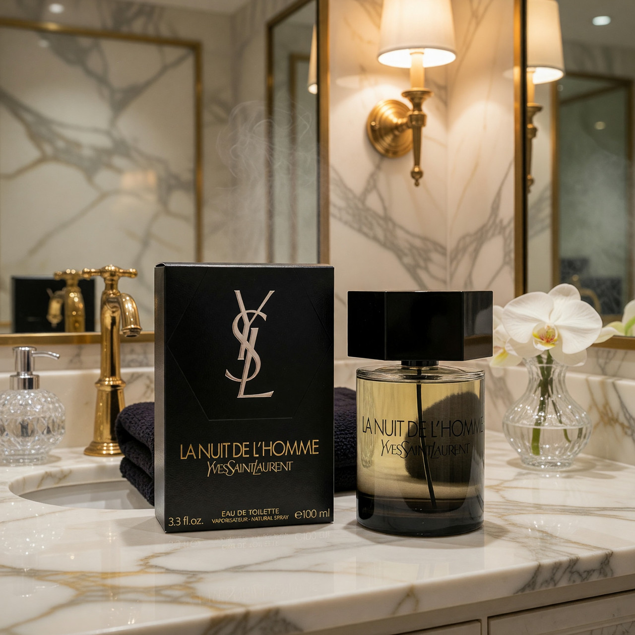 La Nuit De L'Homme by Yves Saint Laurent, 3.3 oz EDT Spray for Men