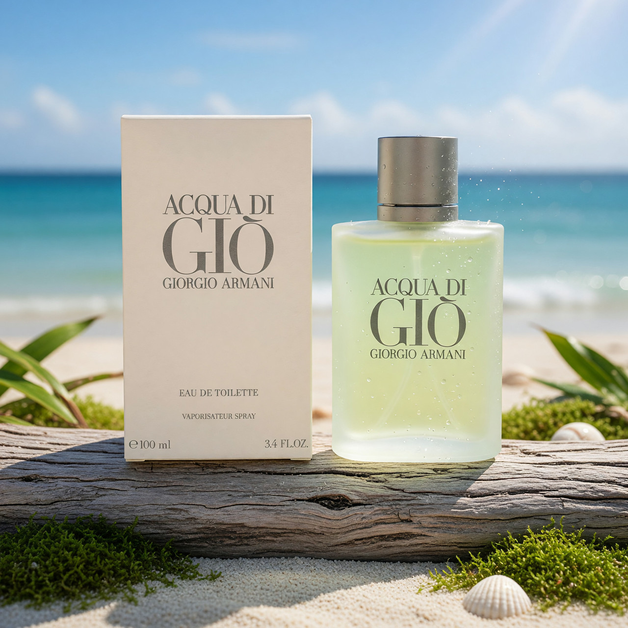 Acqua Di Gio by Giorgio Armani, 3.4 oz Eau De Toilette Spray for Men
