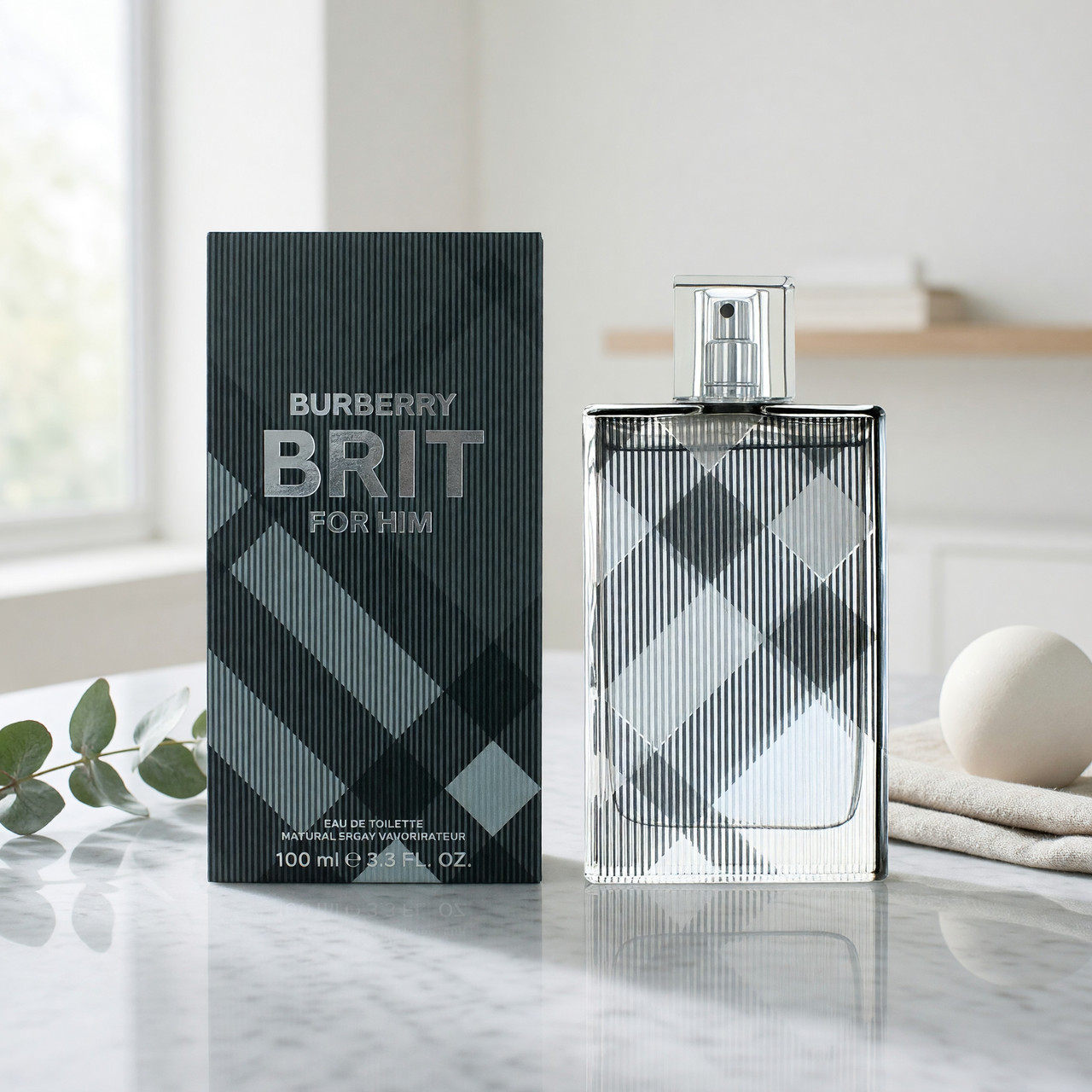 Brit by Burberry, 3.3 oz EDT Spray for Men