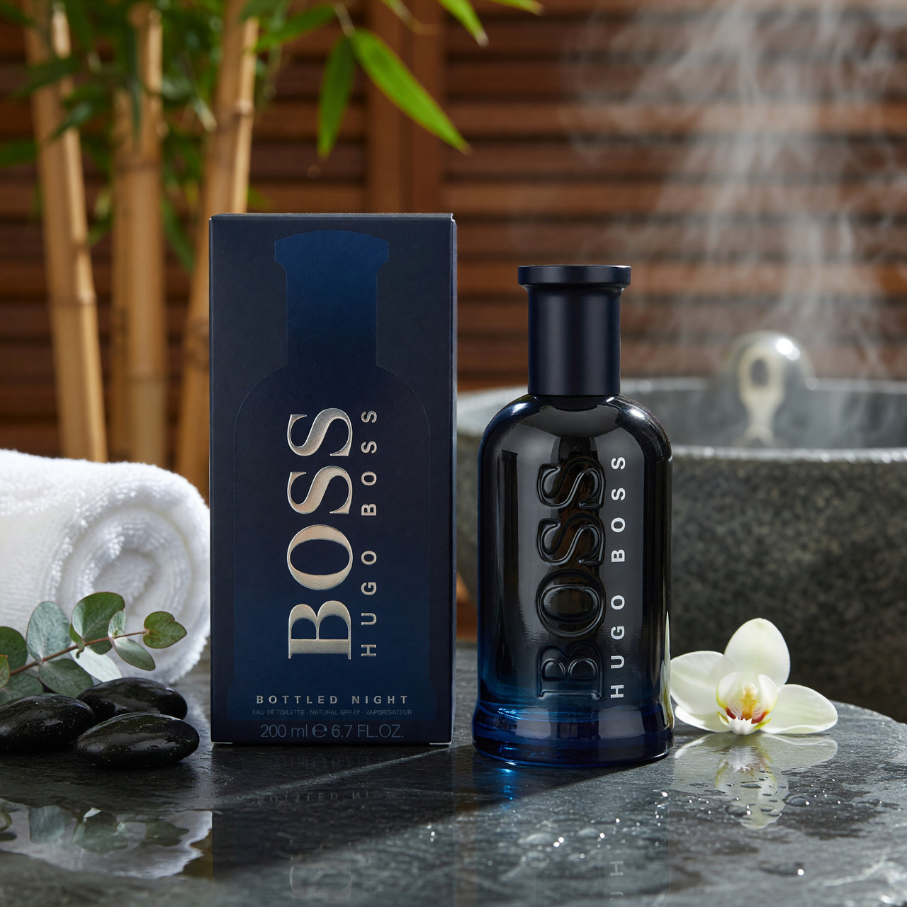 Boss Bottled Night by Hugo Boss, 6.7 oz EDT Spray for Men