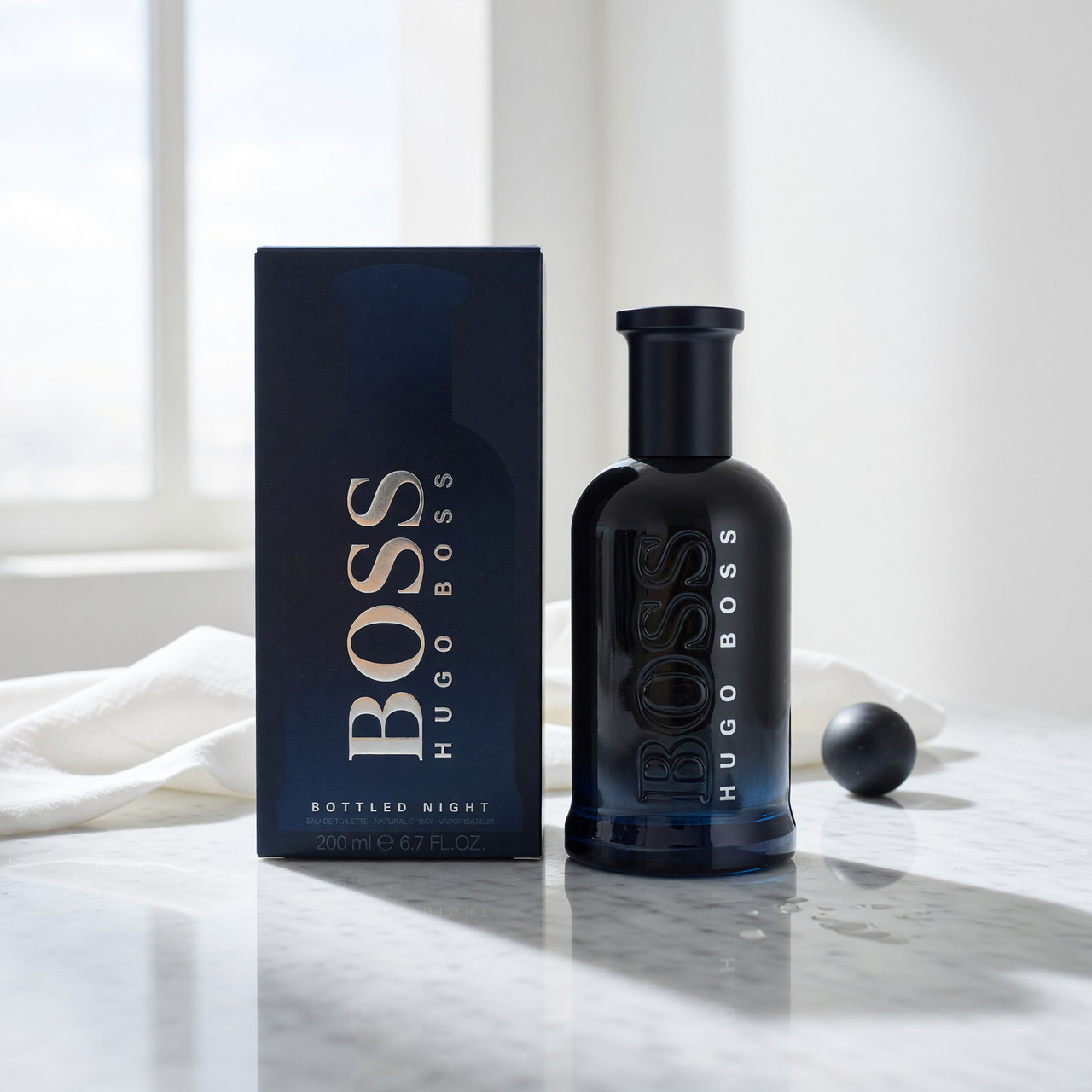 Boss Bottled Night by Hugo Boss, 6.7 oz EDT Spray for Men