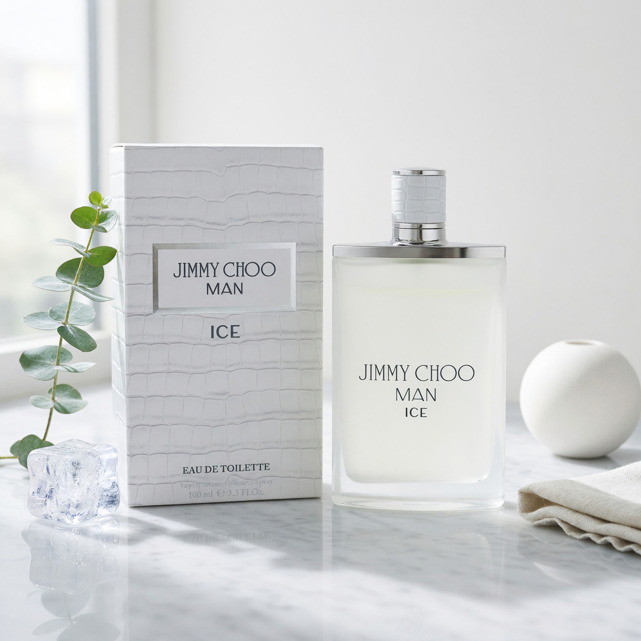 Jimmy Choo Man Ice by Jimmy Choo, 3.3 oz EDT Spray for Men