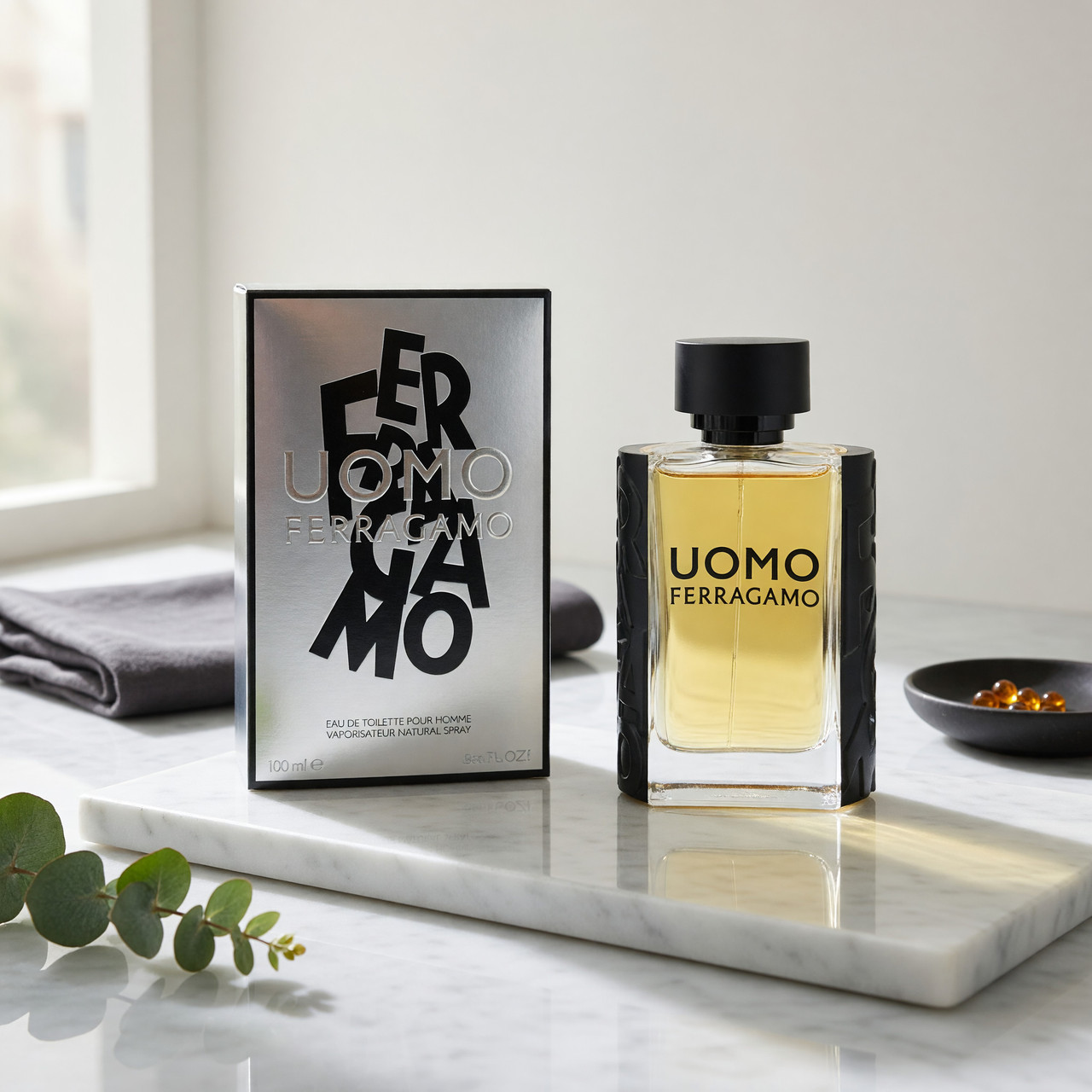 Uomo by Salvatore Ferragamo, 3.4 oz EDT Spray for Men
