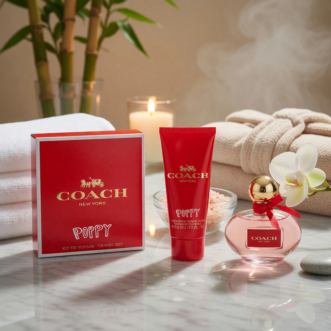 極希少 COACH poppy newyork collectionリストレット Coach Poppy by Coach, 2 Piece Gift Set for Women