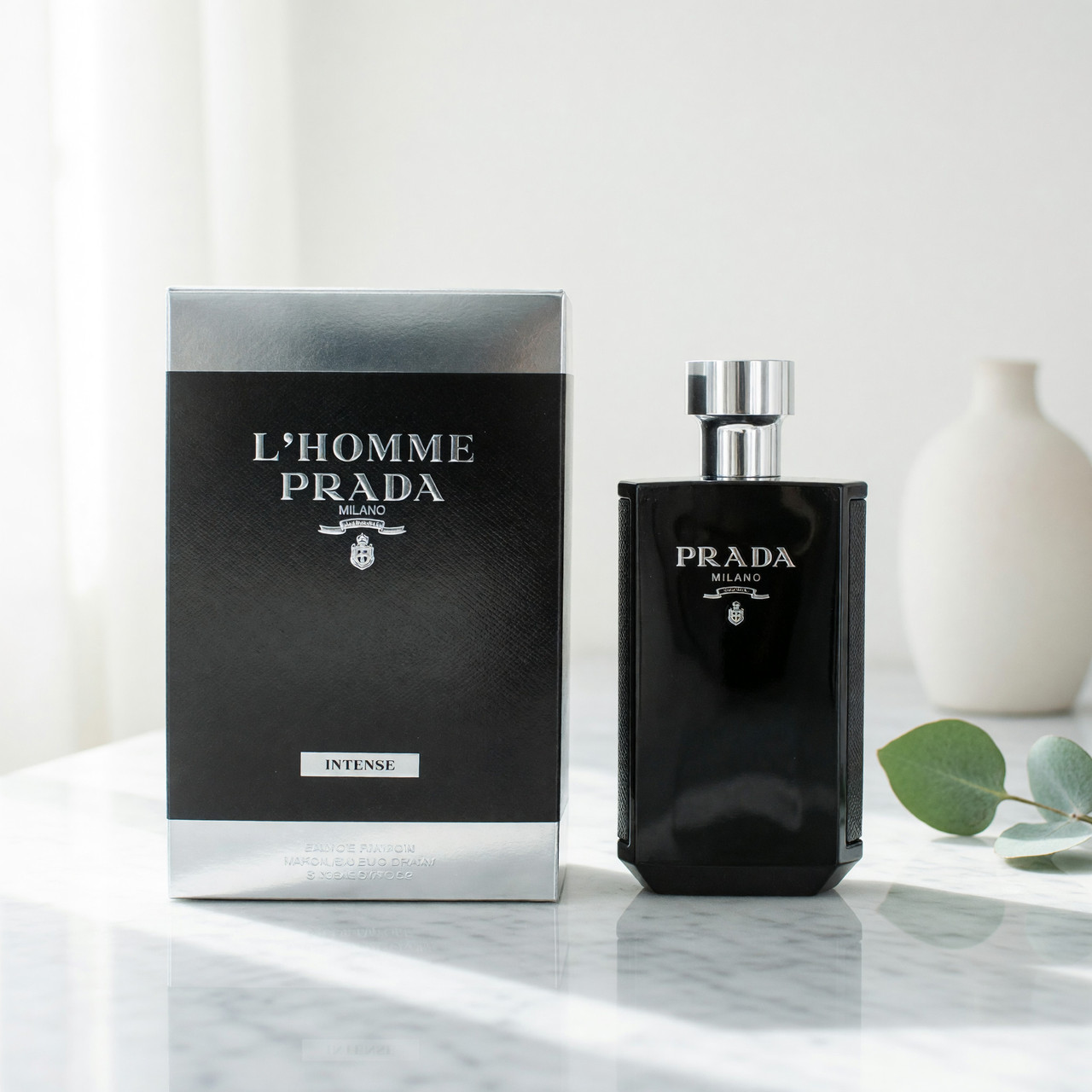 L'Homme Prada Intense by Prada, 3.4 oz EDP Spray for Men