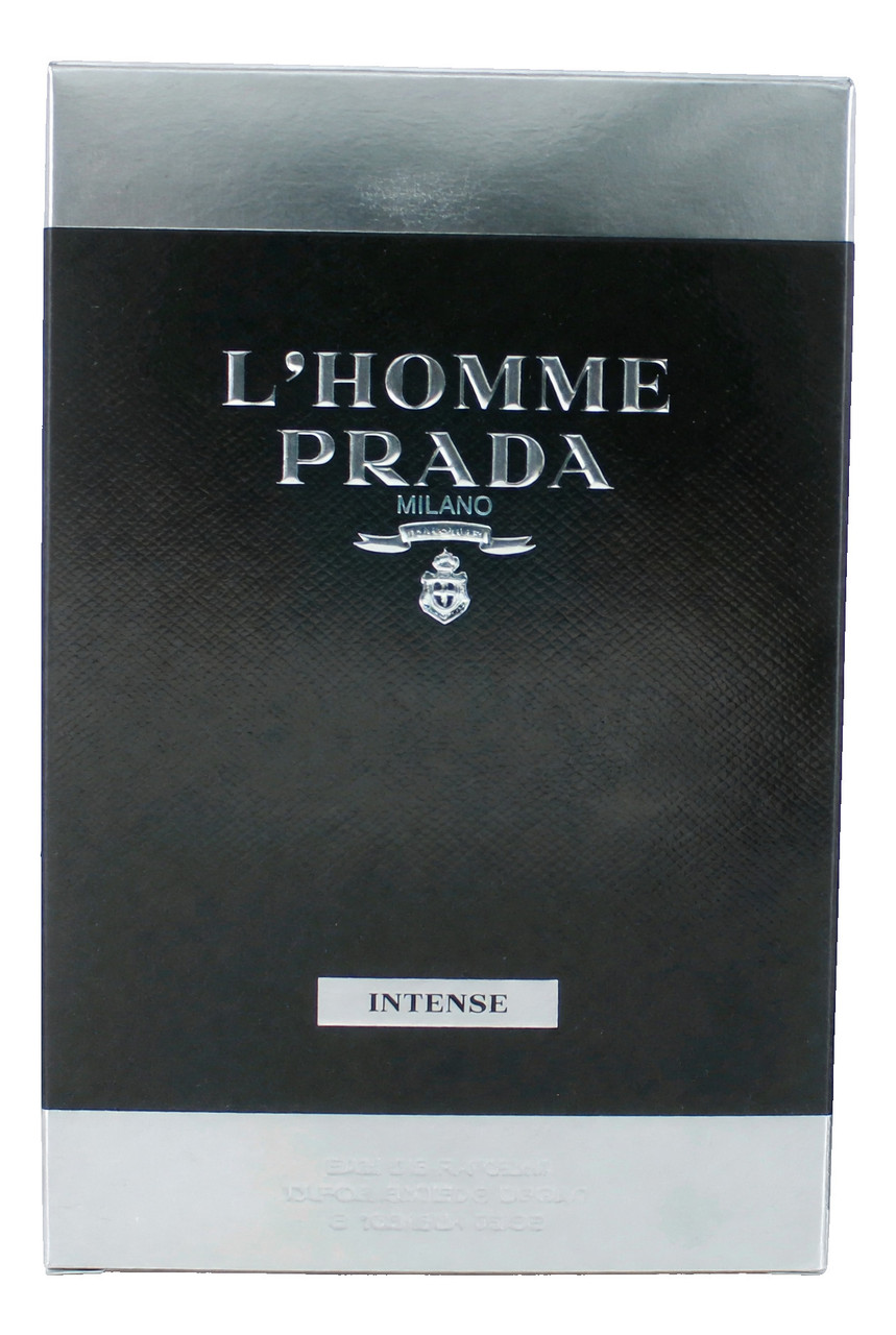 L'Homme Prada Intense by Prada, 3.4 oz EDP Spray for Men