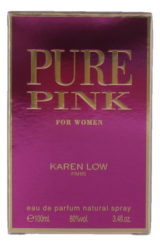 Pure Pink by Karen Low, 3.4 oz EDP Spray for Women