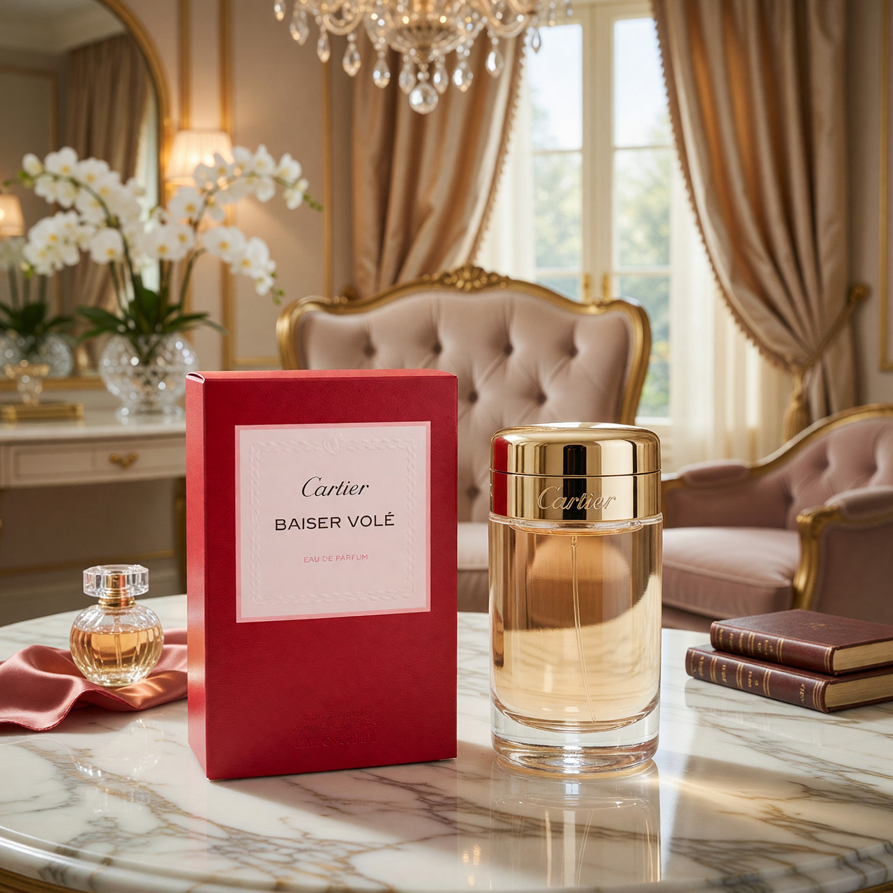 Baiser Vole by Cartier, 3.3 oz EDP Spray for Women