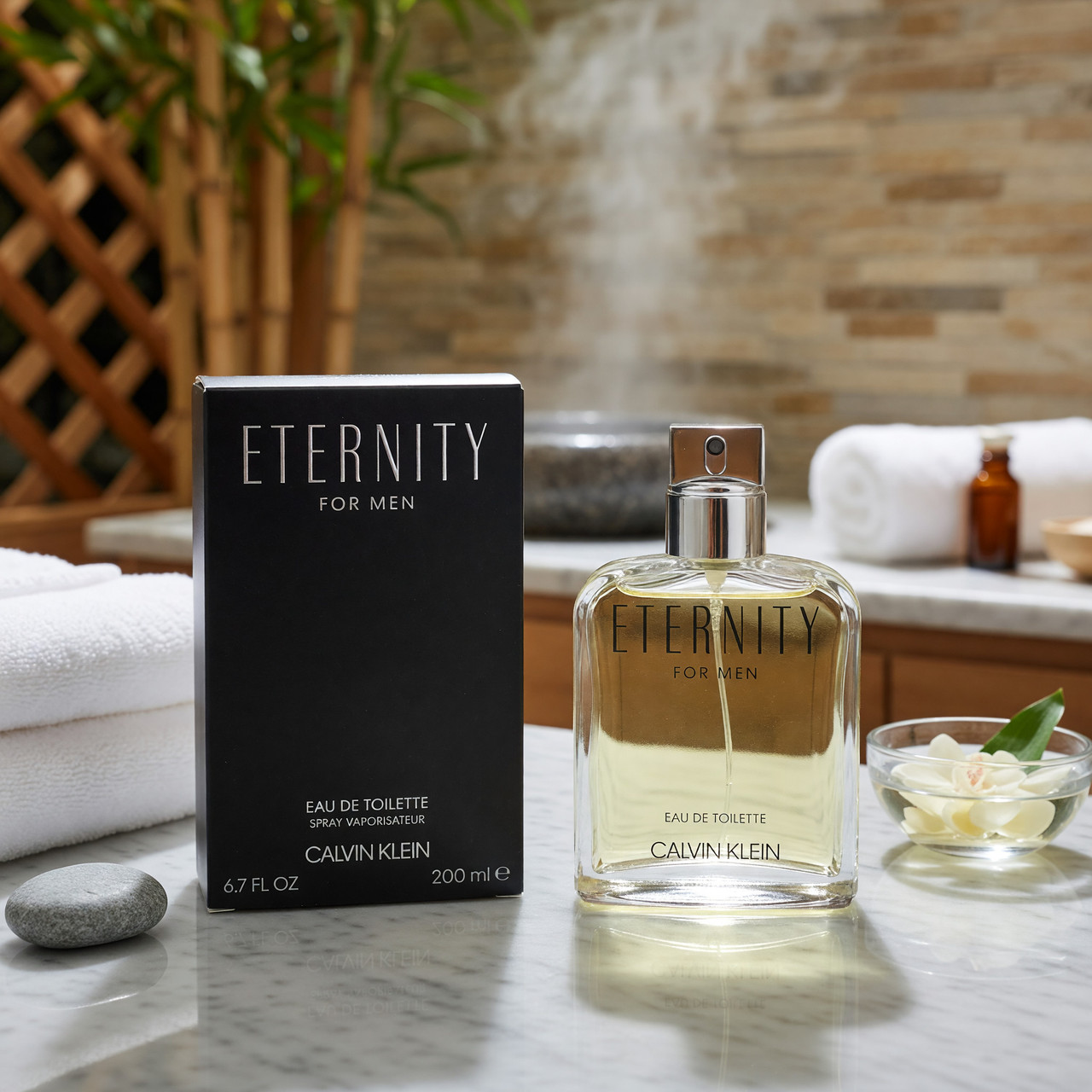 Eternity by Calvin Klein, 6.7 oz EDT Spray for Men