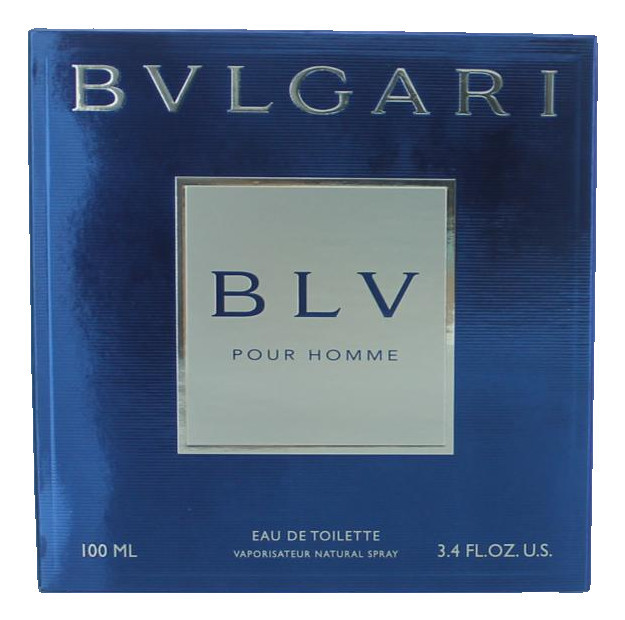 BLV Pour Homme by Bvlgari, 3.4 oz EDT Spray for Men Bulgari