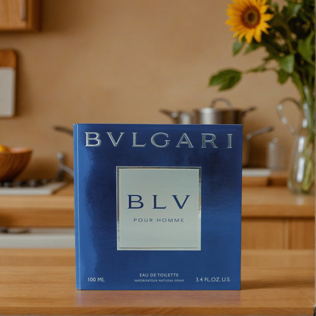 BLV Pour Homme by Bvlgari, 3.4 oz EDT Spray for Men Bulgari