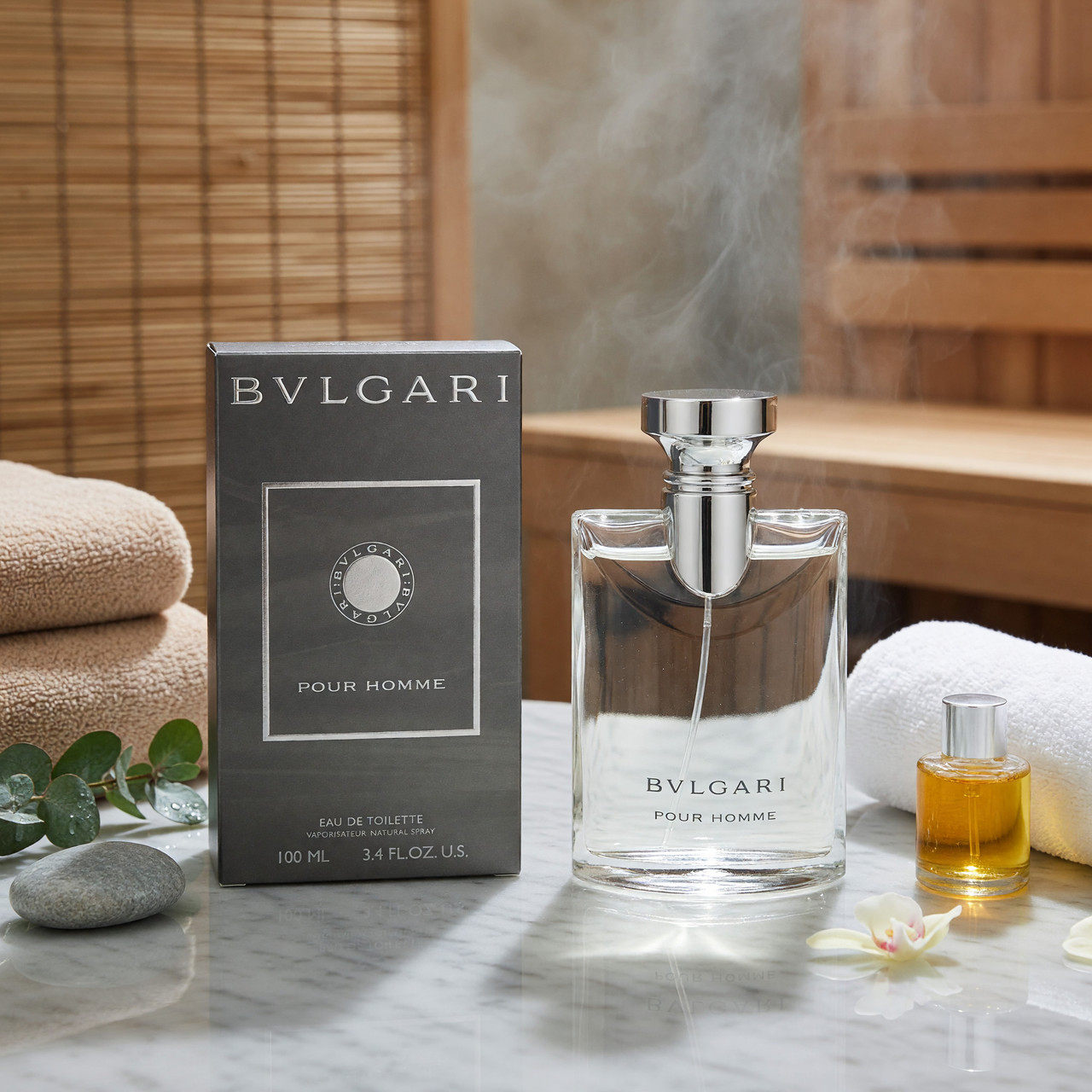 Bvlgari Pour Homme by Bvlgari, 3.4 oz EDT Spray for Men (Bulgari)
