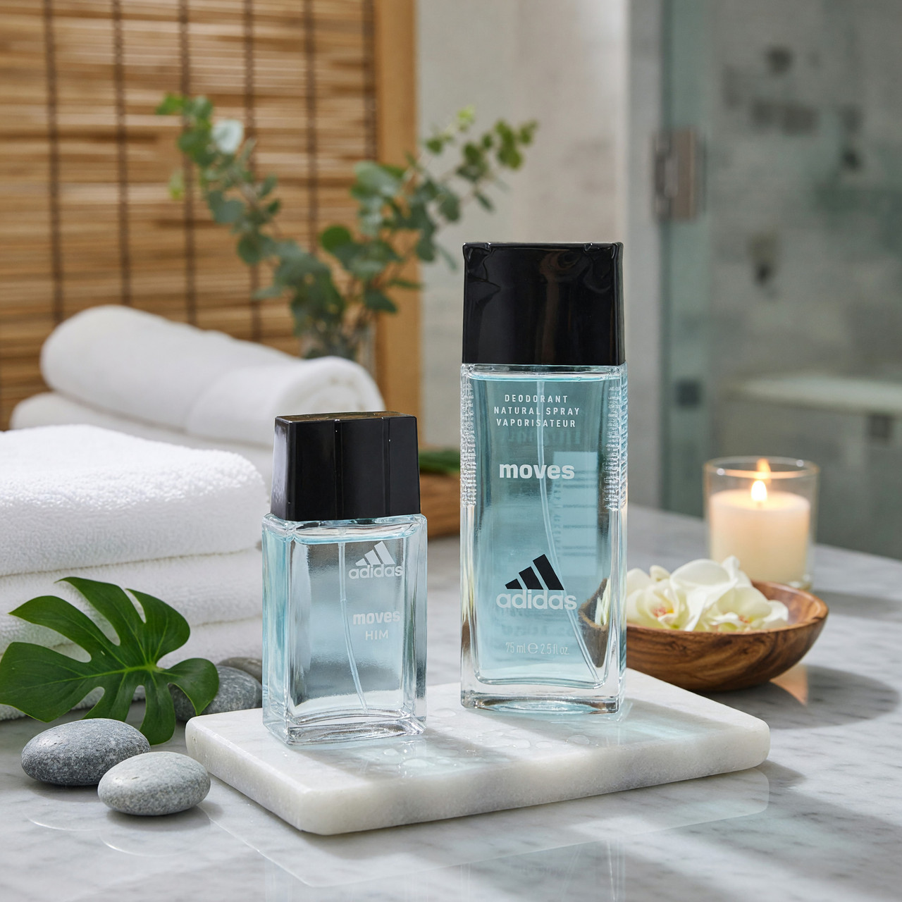Adidas Moves by Adidas, 2 Piece Gift Set for Men
