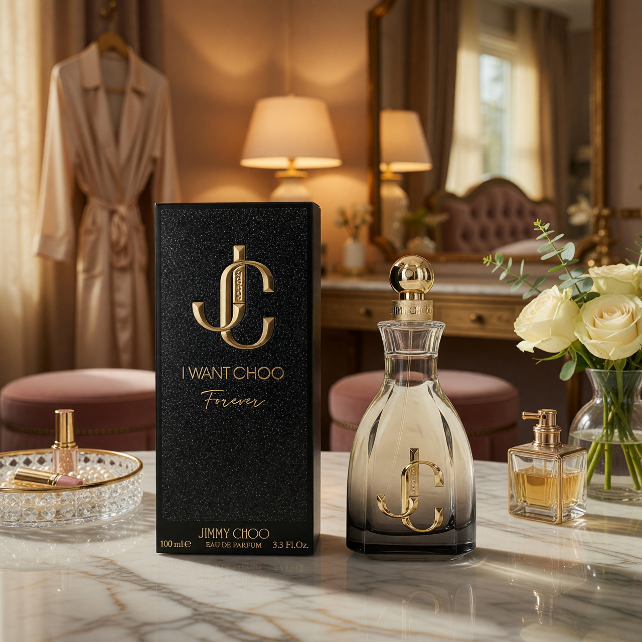 I Want Choo Forever by Jimmy Choo, 3.3 oz EDP Spray for Women