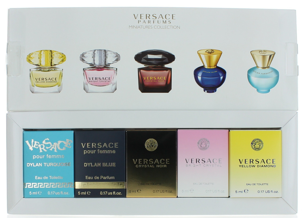 Versace 香水アソートセット5点　新品 Versace by Versace, 5 Piece Variety Mini Gift Set for Women New