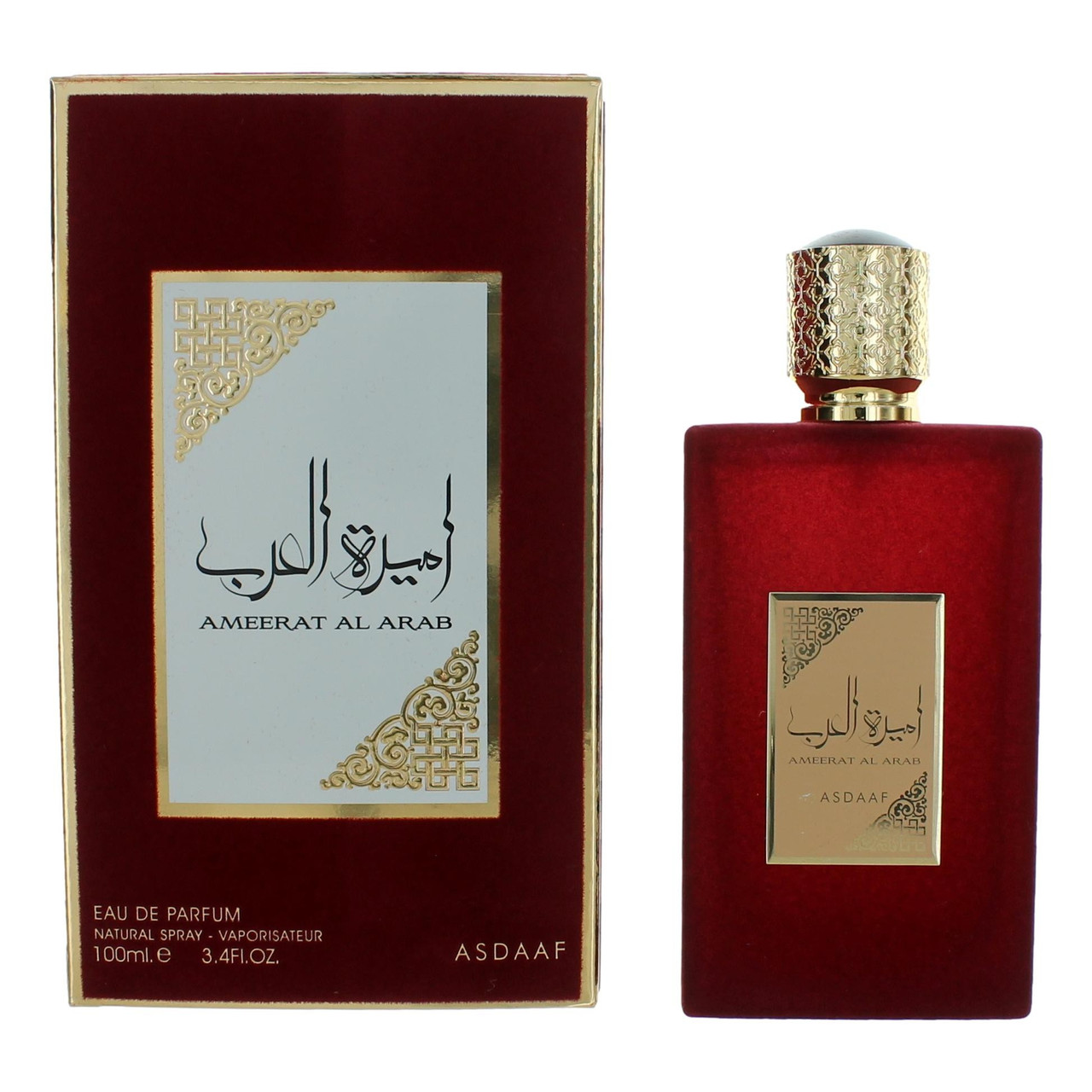 香水(ユニセックス) AMEERAT AL ARAB ASDAAF Ameerat Al Arab by Asdaaf, 3.4 oz Eau De Parfum Spray for Unisex