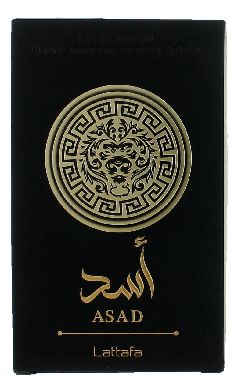 Asad by Lattafa, 3.4 oz Eau De Parfum Spray for Men