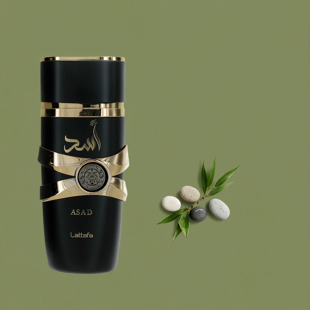 Asad by Lattafa, 3.4 oz Eau De Parfum Spray for Men