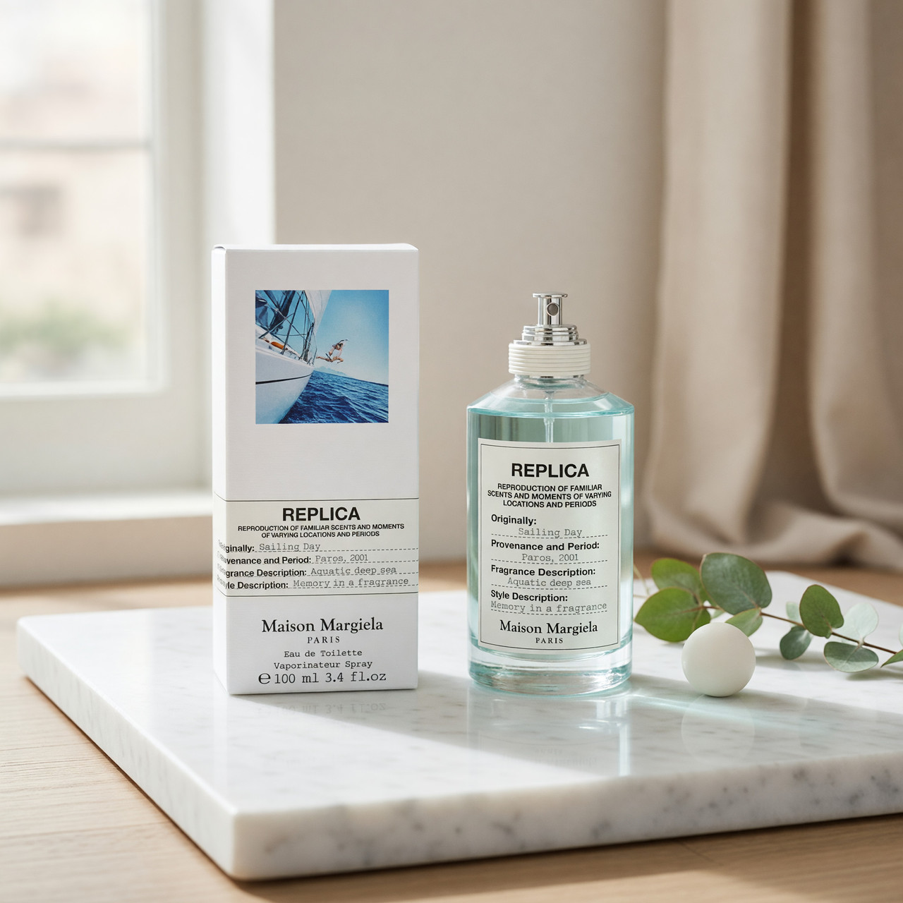 Replica Sailing Day by Maison Margiela, 3.4 oz Eau De Toilette Spray