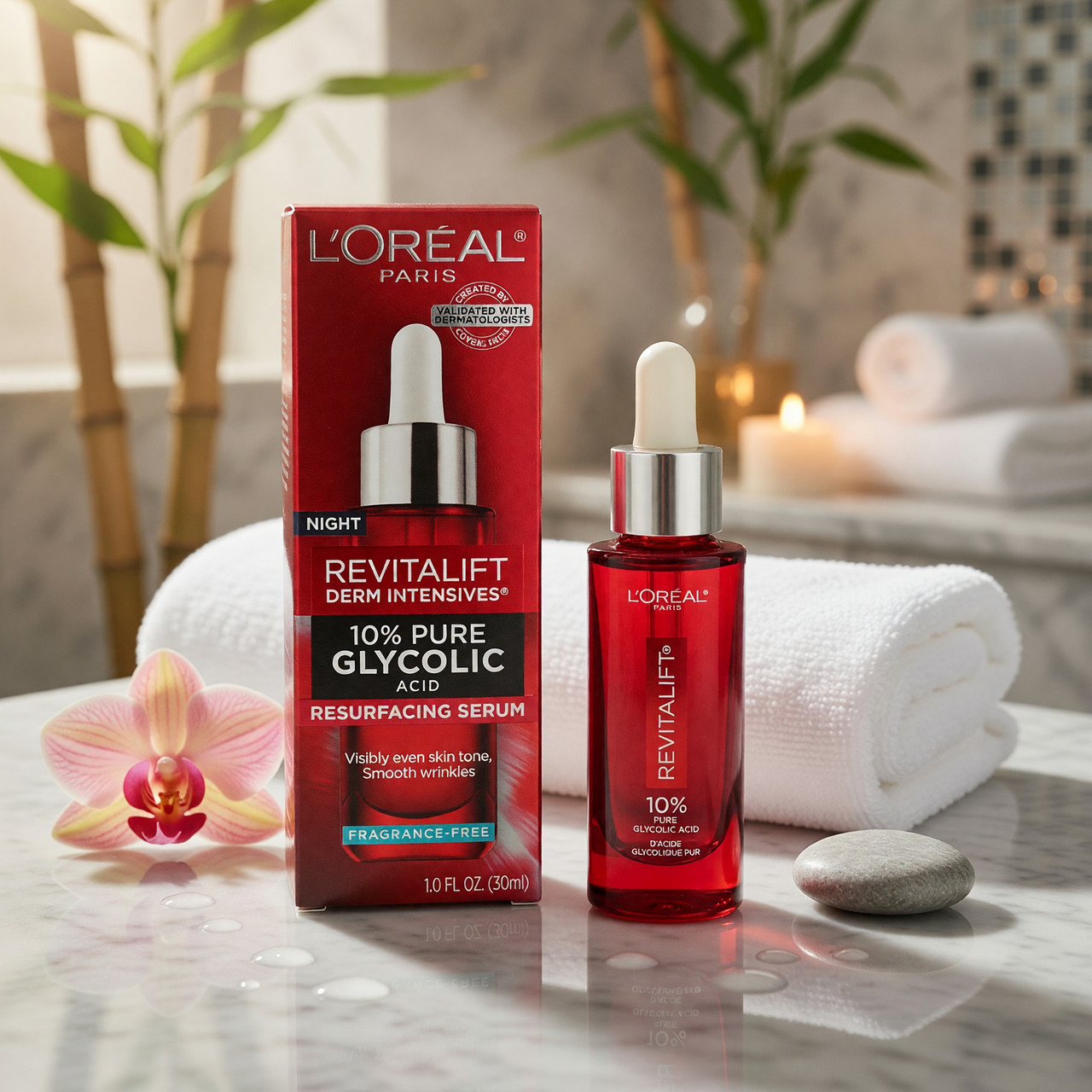 l oreal glutathione serum L'Oreal Revitalift Derm Intensives by L'Oreal, 1 oz Glycolic Acid HSA_FSA_eligible
