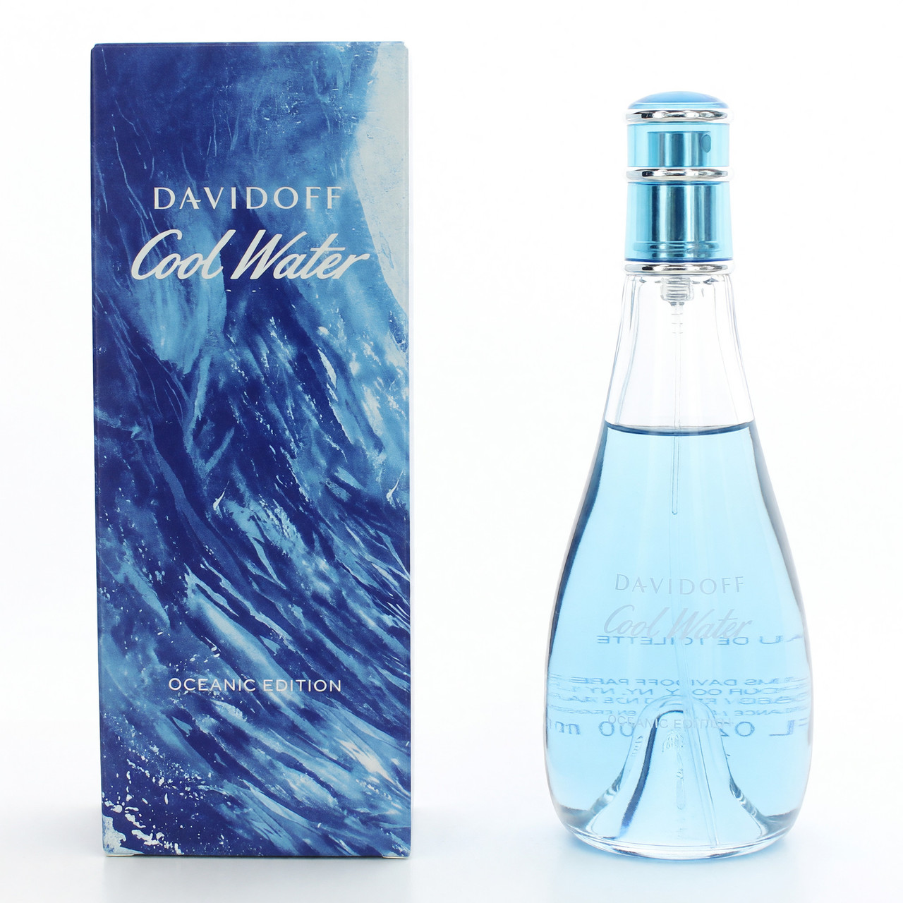 Cool Water Oceanic Edition by Davidoff, 3.3 oz EDT Spray for Women