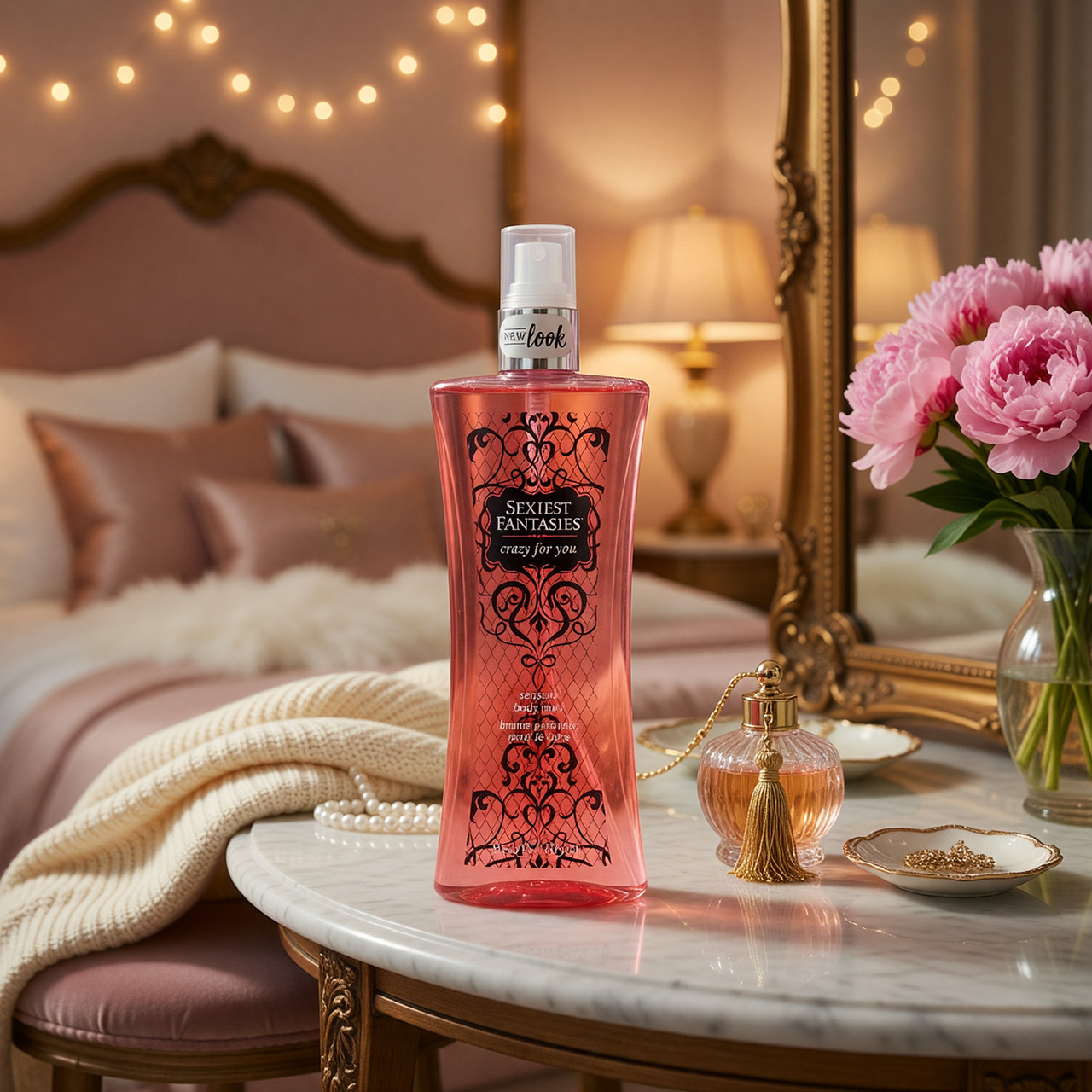 Sexiest Fantasies Crazy for You by Parfums De Coeur, 8oz Body Mist