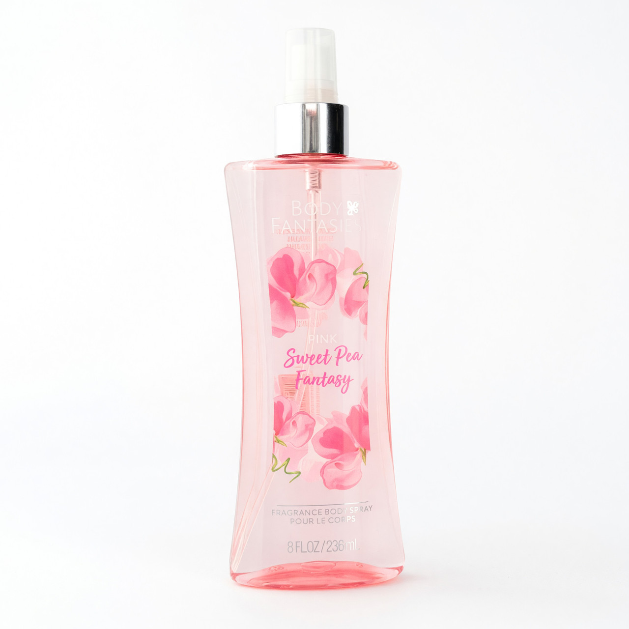 Pink Sweet Pea Fantasy by Body Fantasies, 8oz Fragrance Body Spray