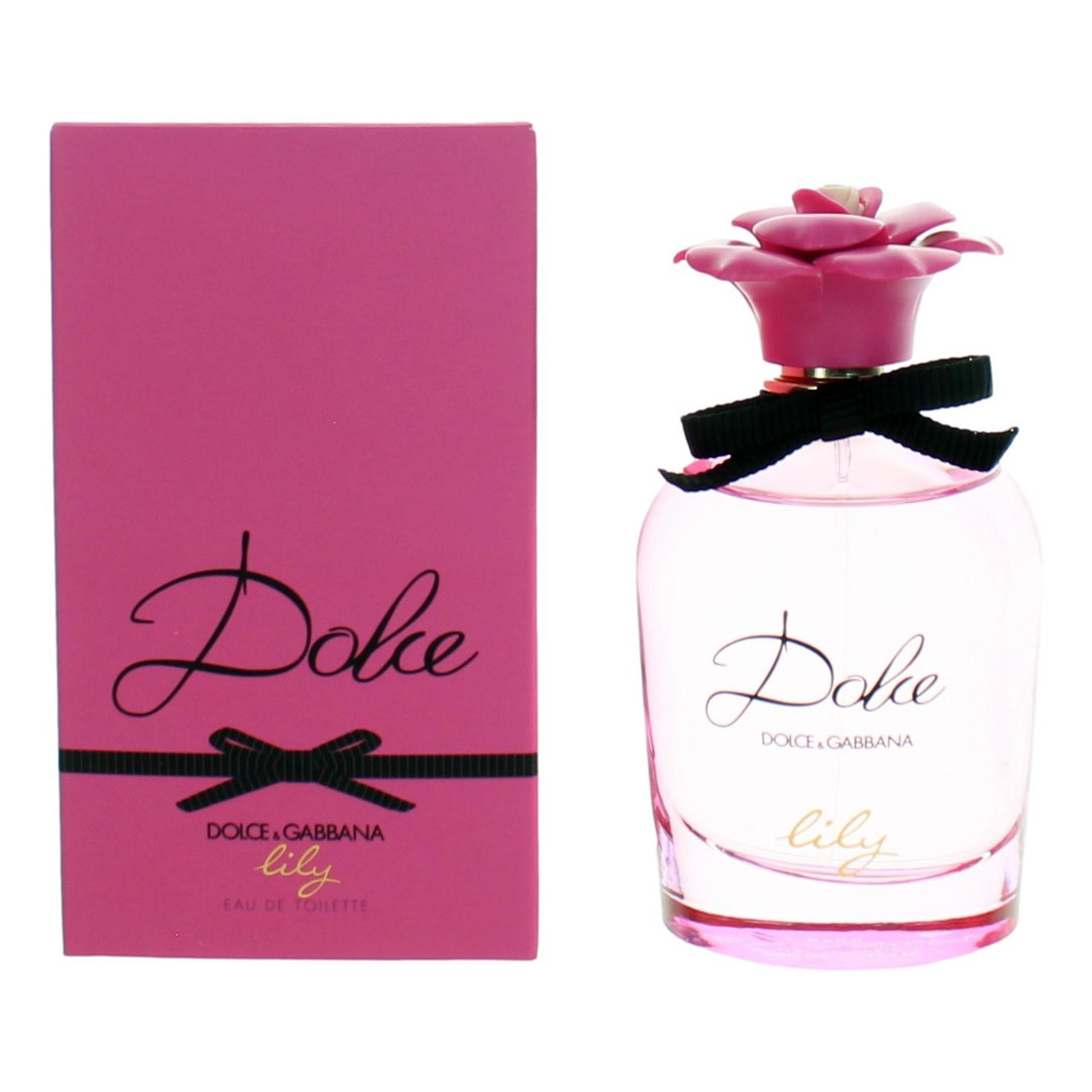 【新品未使用】maison de Dolce. lily tops ブラック Dolce Lily by Dolce & Gabbana, 2.5 oz EDT Spray for Women