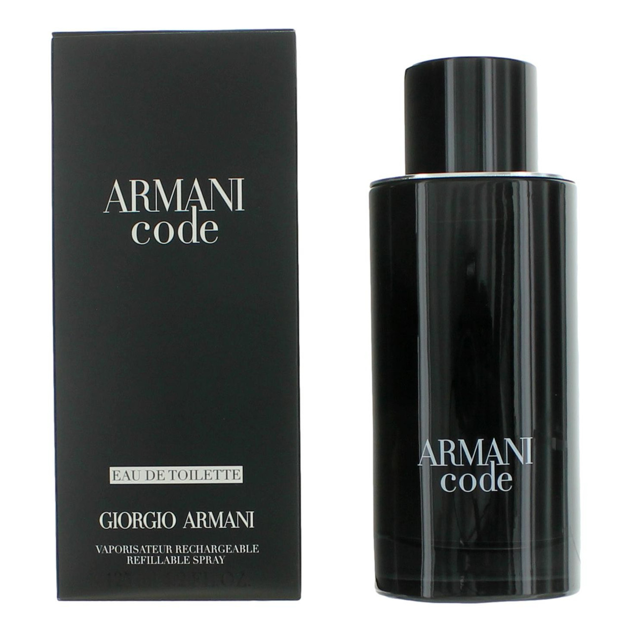Armani Code by Giorgio Armani, 4.2 oz Eau De Toilette Refillable