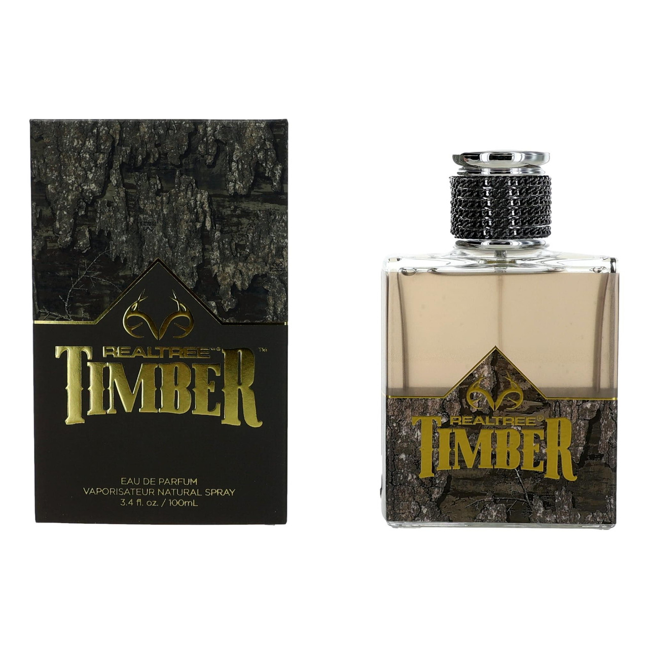 tobacco and timber eau de cologne Realtree Timber by Realtree, 3.4 oz Eau de Parfum Spray for Men