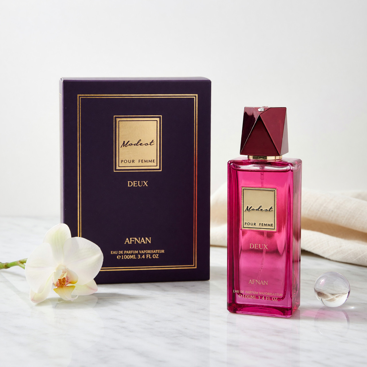 Modest Deux by Afnan, 3.4 oz EDP Spray for Women