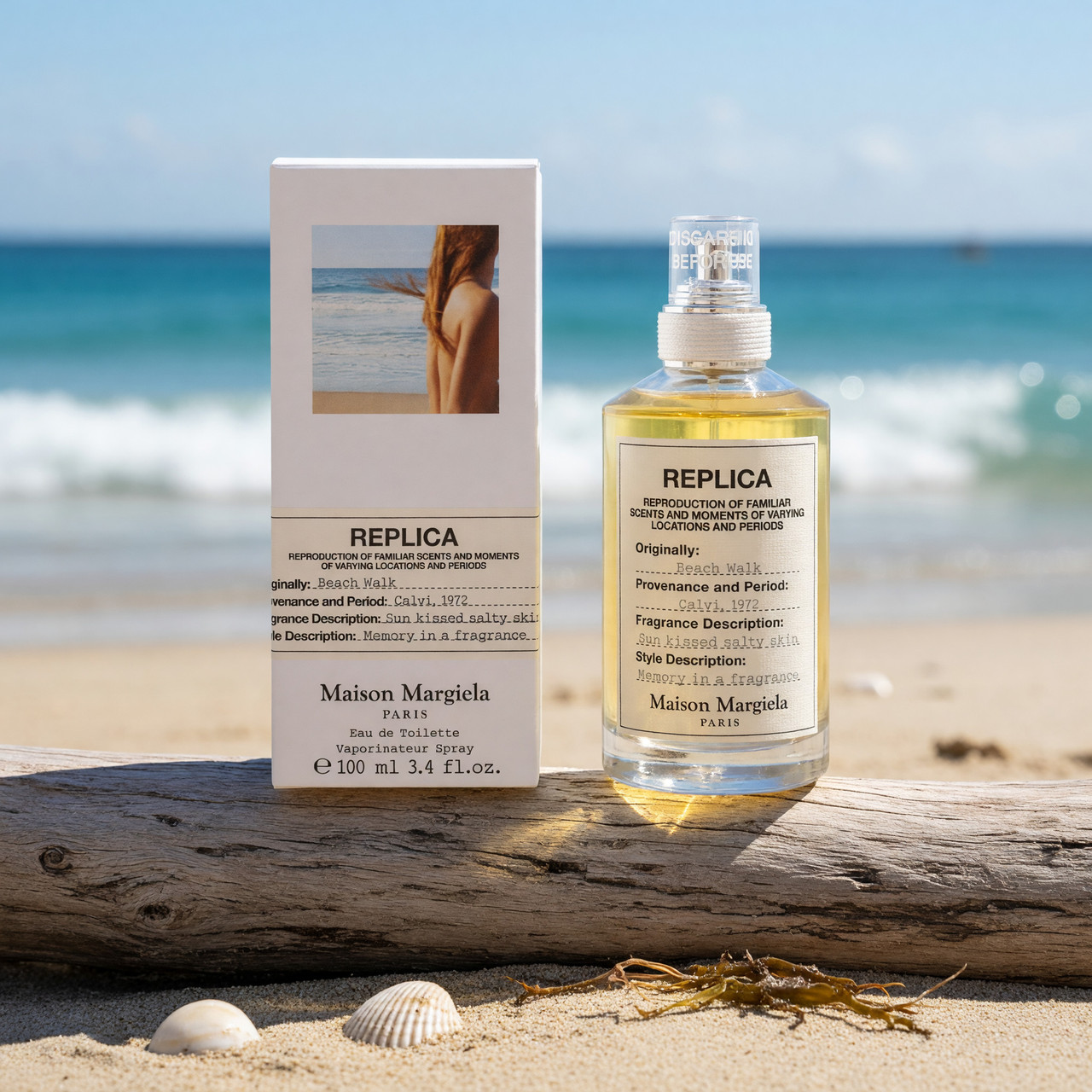 Replica Beach Walk by Maison Margiela, 3.4 oz EDT Spray for Women