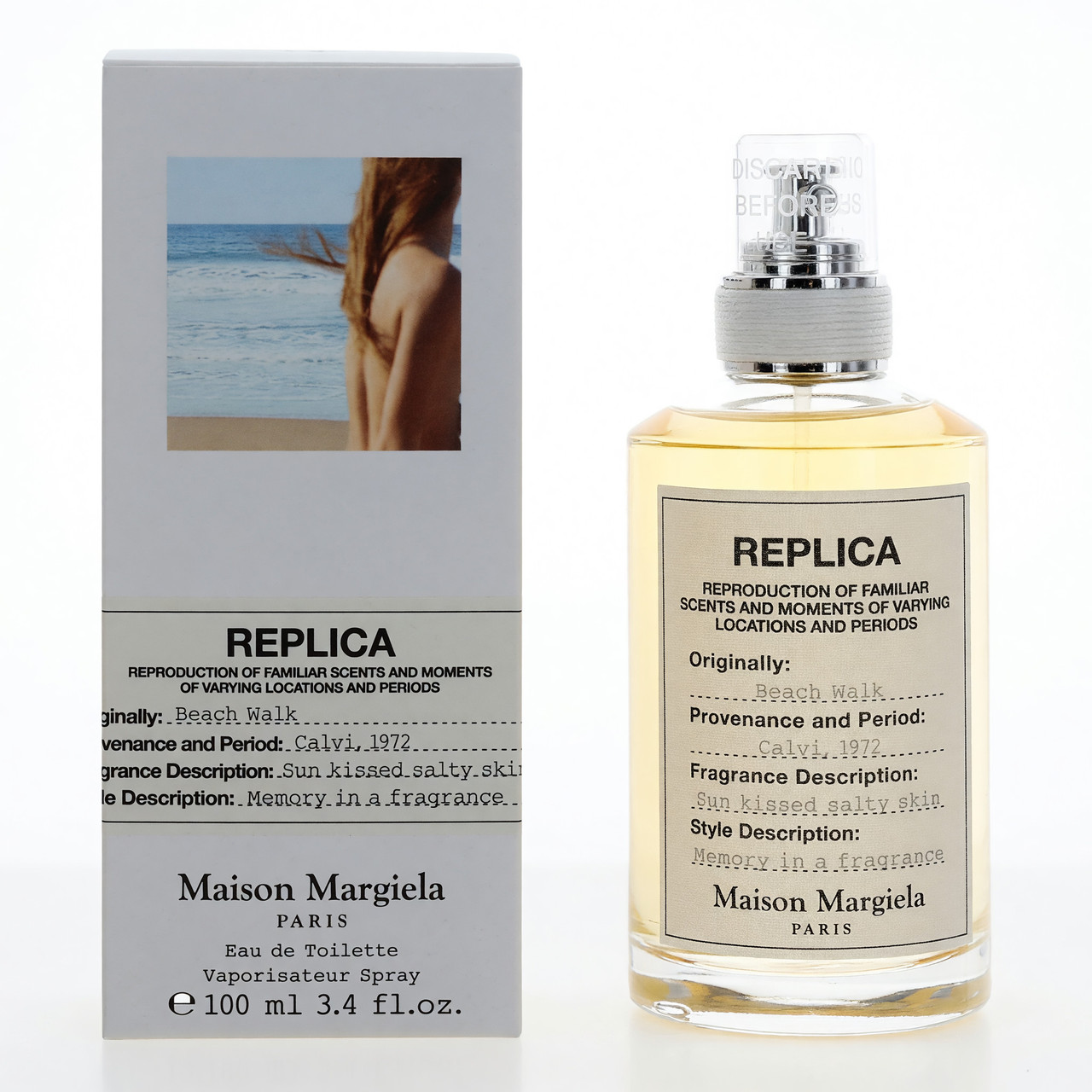 REPLICA ピーチ ウォーク 100mL Replica Beach Walk by Maison Margiela, 3.4 oz EDT Spray for Women