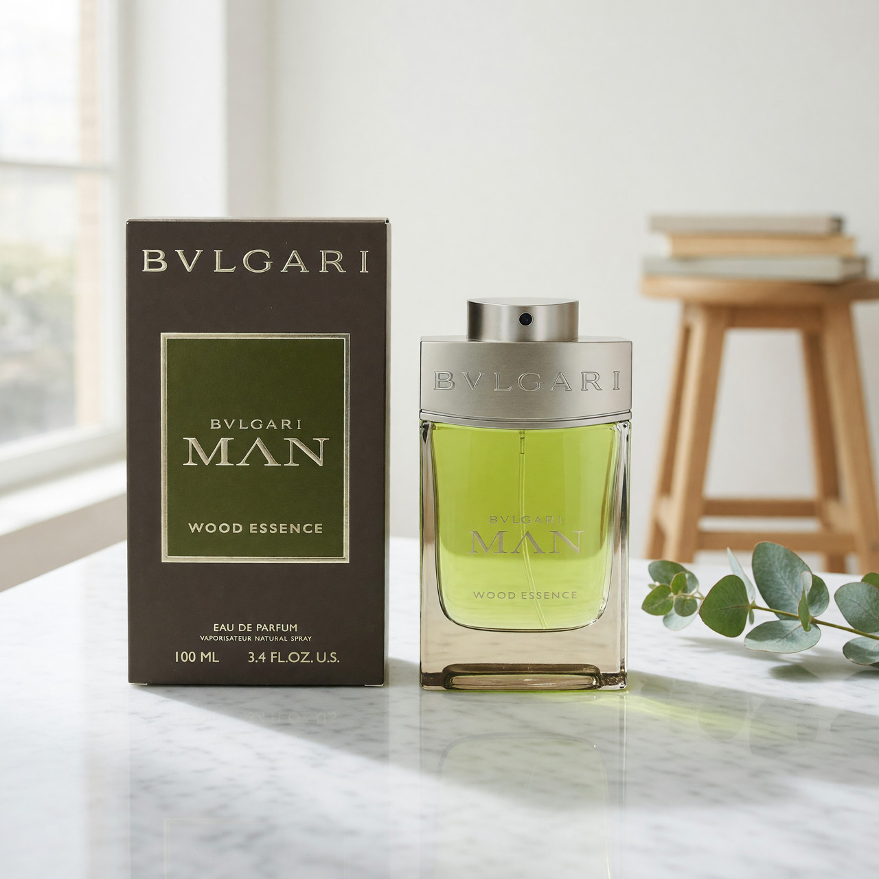 Bvlgari Man Wood Essence by Bvlgari, 3.4 oz EDP Spray for Men