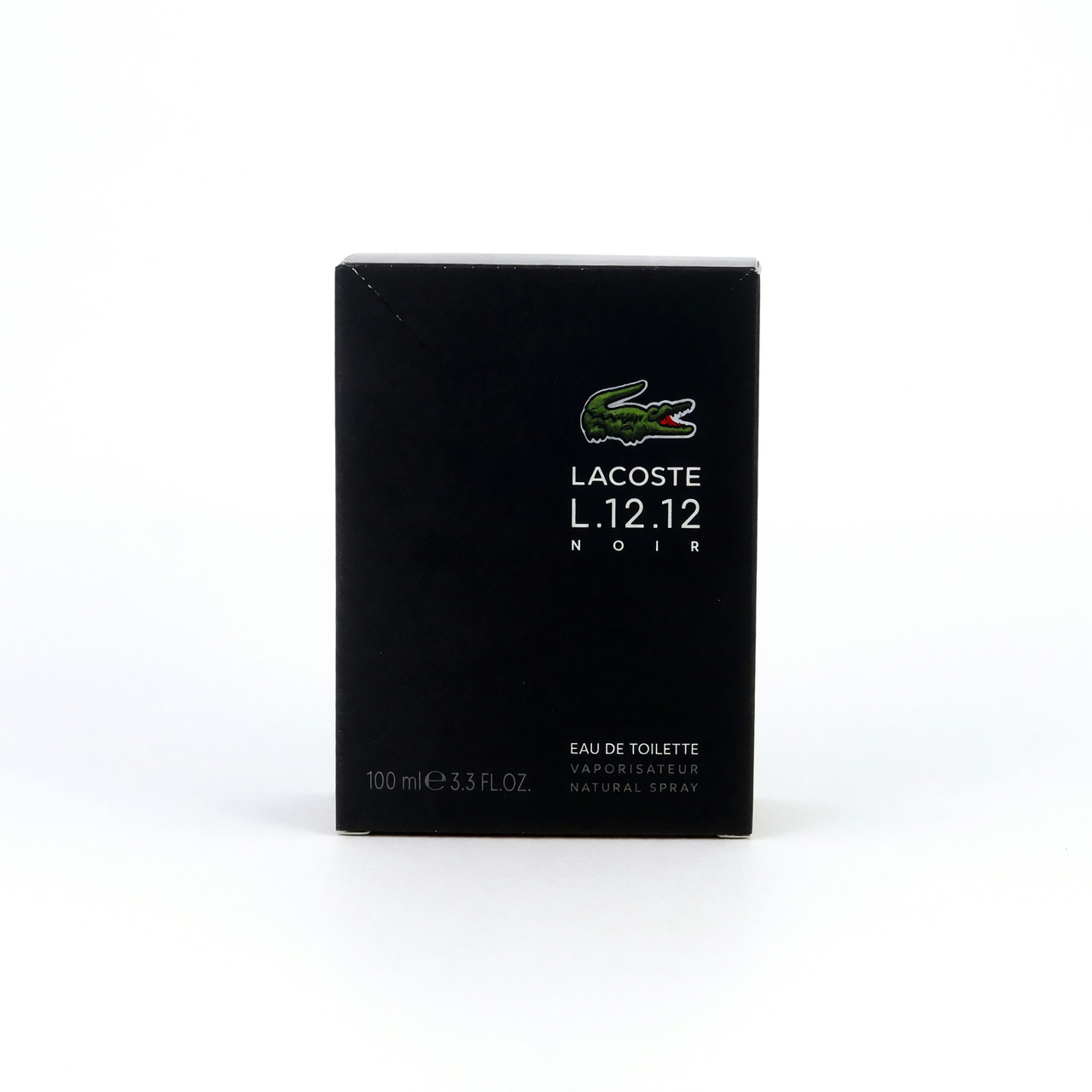 Lacose L. 12.12 Black Noir by Lacoste, 3.3 oz EDT Spray for Men
