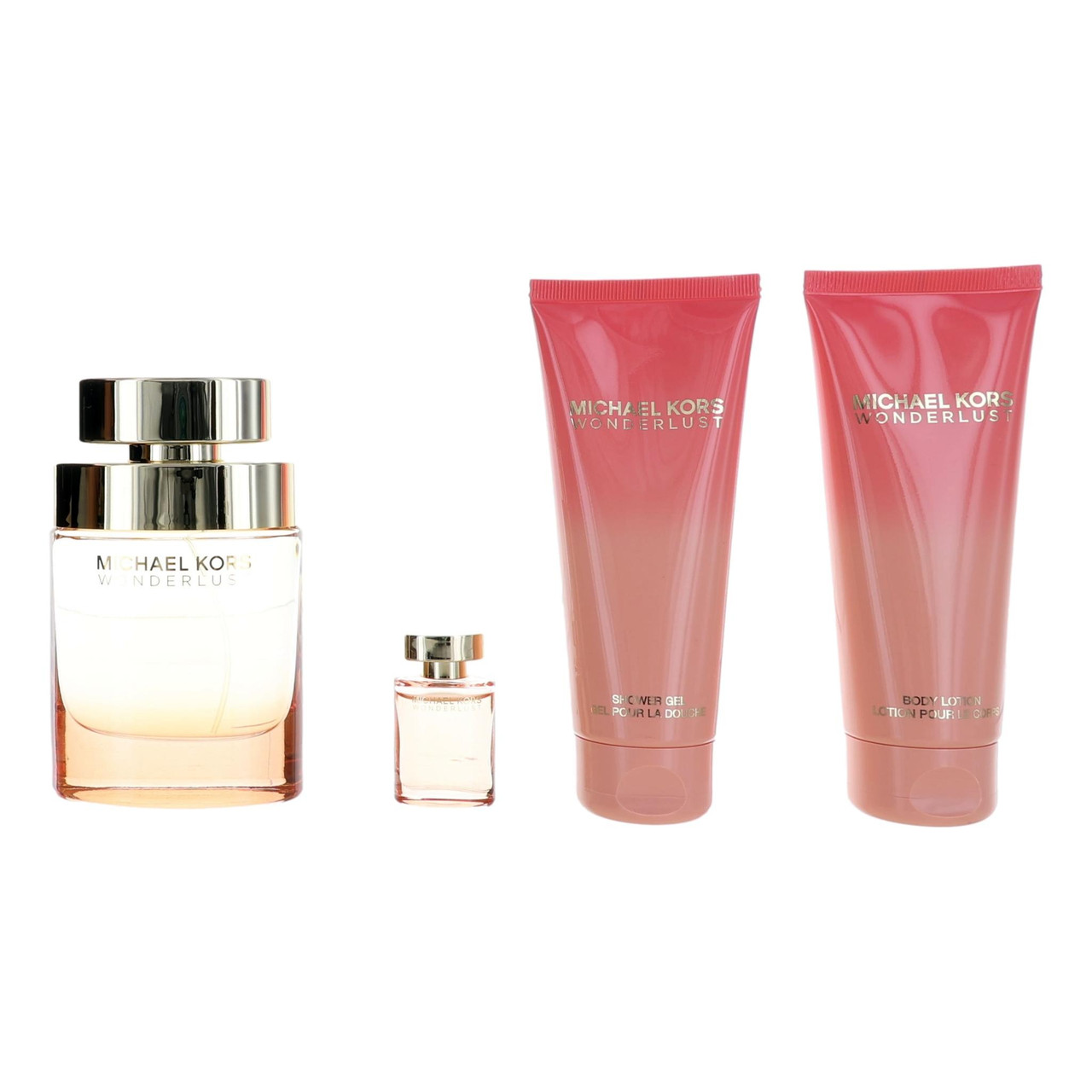 【TK】MICHAEL KORS WONDERLUST 4個セット Wonderlust by Michael Kors, 4 Piece Set for Women