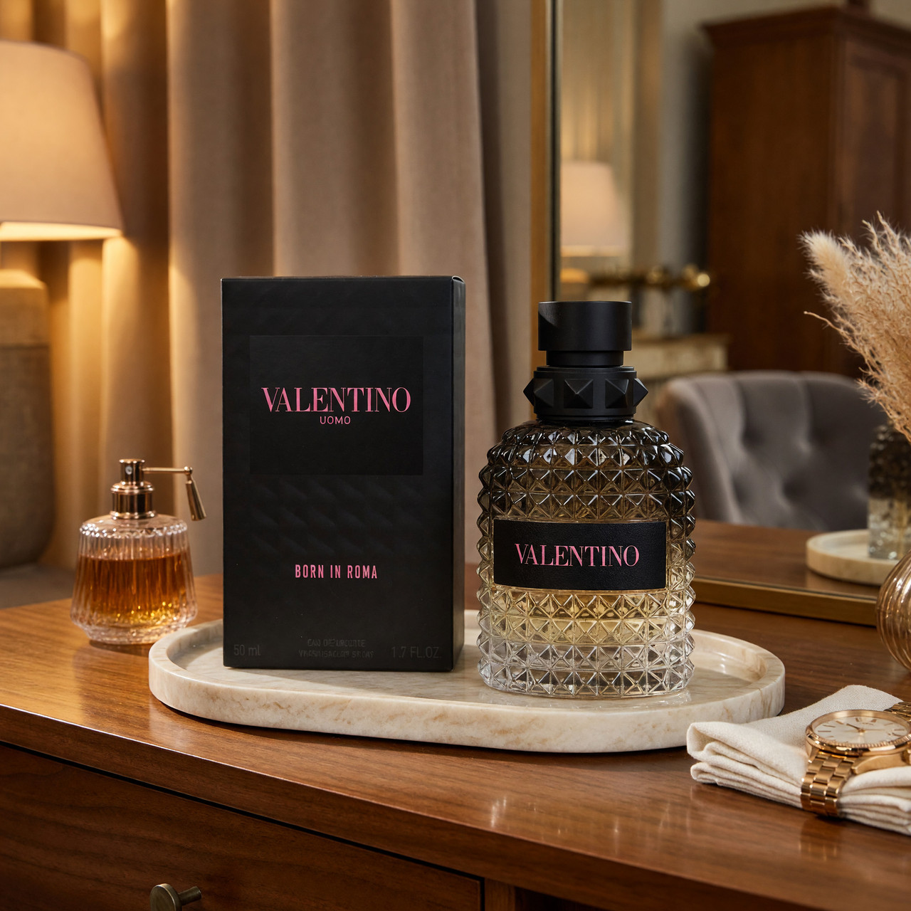 Valentino Uomo Born In Roma by Valentino, 1.7 oz EDT Spray for Men