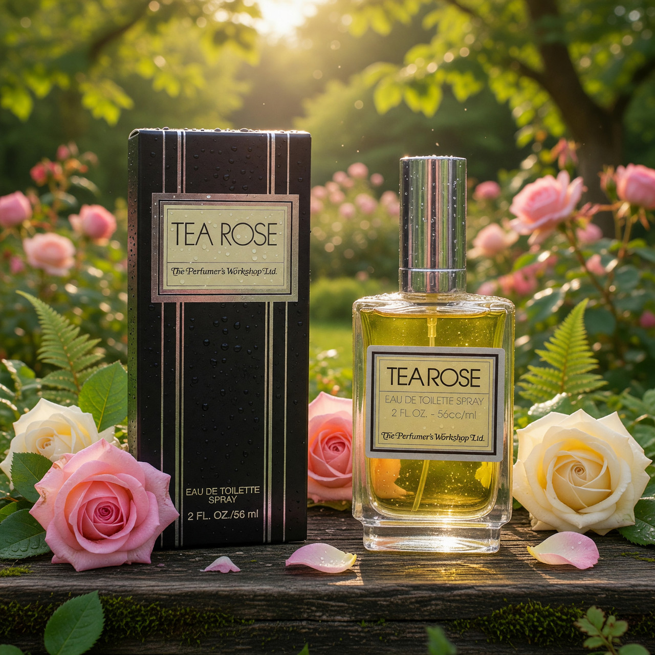 Tea Rose by Perfumer's Workshop, 2 oz EDT Spray for Women