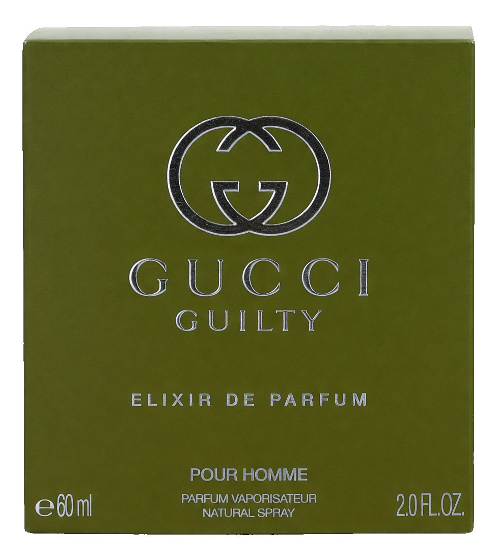Gucci Guilty Elixir De Parfum Pour Homme by Gucci, 2oz Parfum