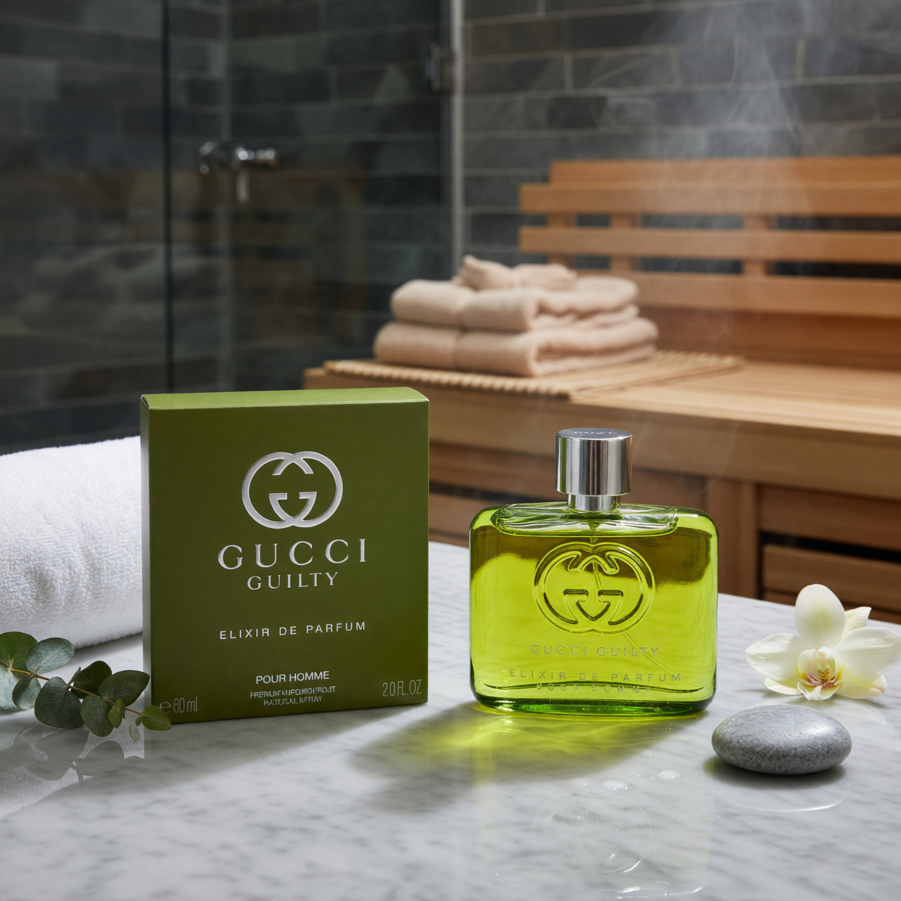 Gucci Guilty Elixir De Parfum Pour Homme by Gucci, 2oz Parfum