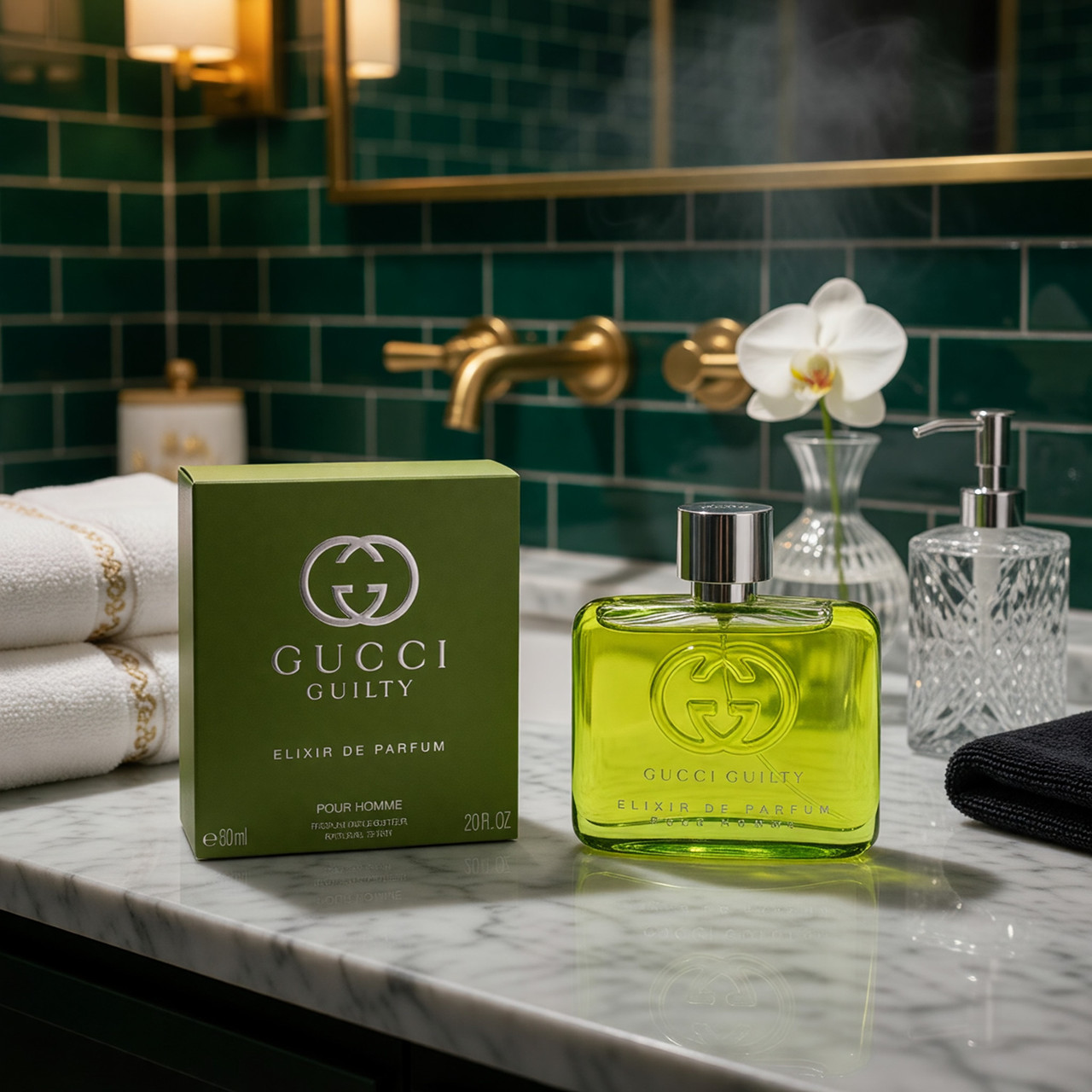 Gucci Guilty Elixir De Parfum Pour Homme by Gucci, 2oz Parfum