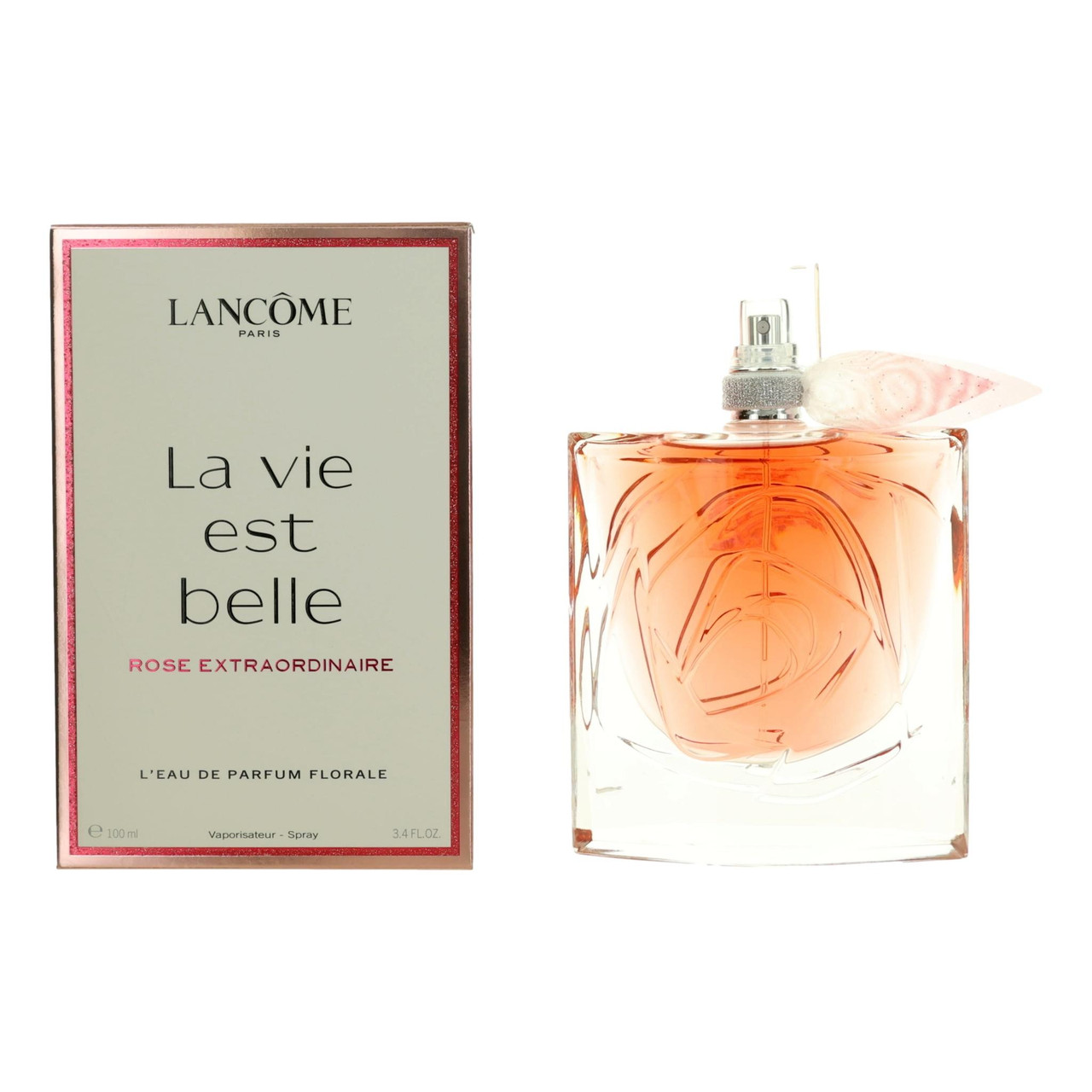 La Vie Est Belle Rose Extraordinaire by Lancome, 3.4oz L'EDP