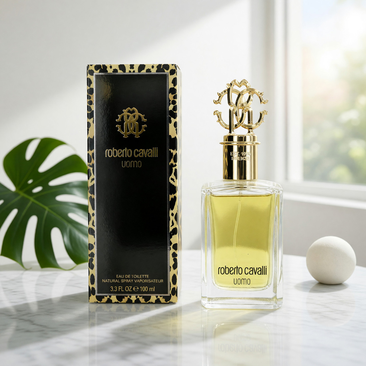 Roberto Cavalli Uomo by Roberto Cavalli, 3.3 oz EDT Spray for Men