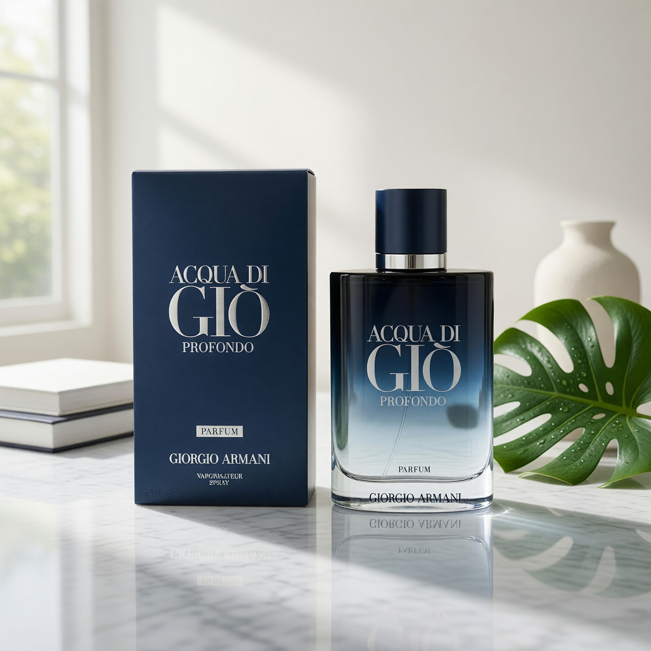 Acqua Di Gio Profondo by Giorgio Armani, 3.4 oz Parfum Spray for Men