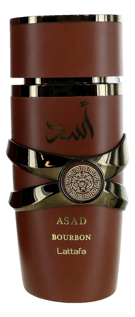 Asad Bourbon by Lattafa, 3.4 oz EDP Spray for Men