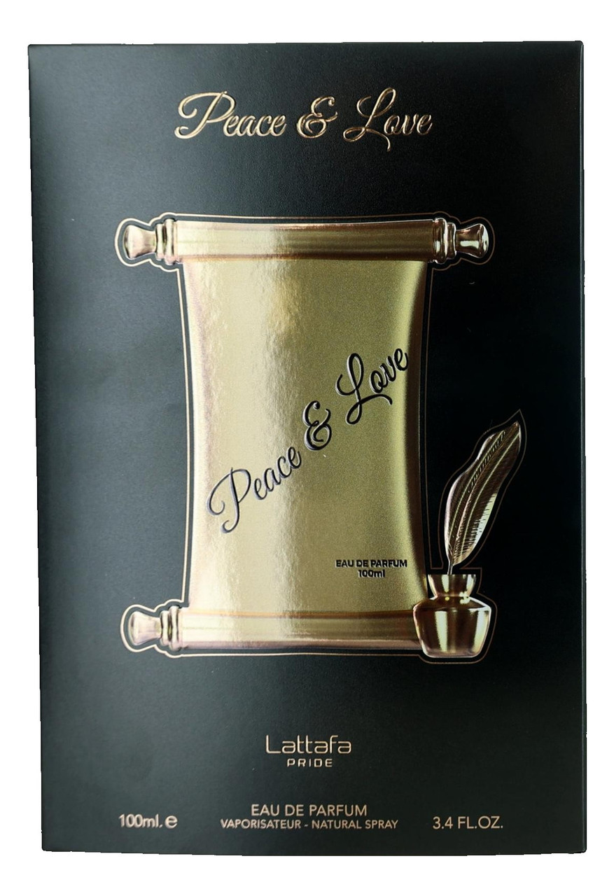 Pride Peace & Love by Lattafa, 3.4 oz EDP Spray for Unisex