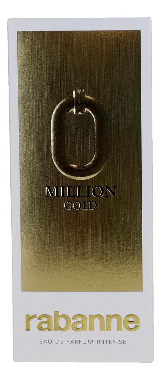 1 Million Gold by Paco Rabanne, 3.4 oz EDP Intense spray for Men