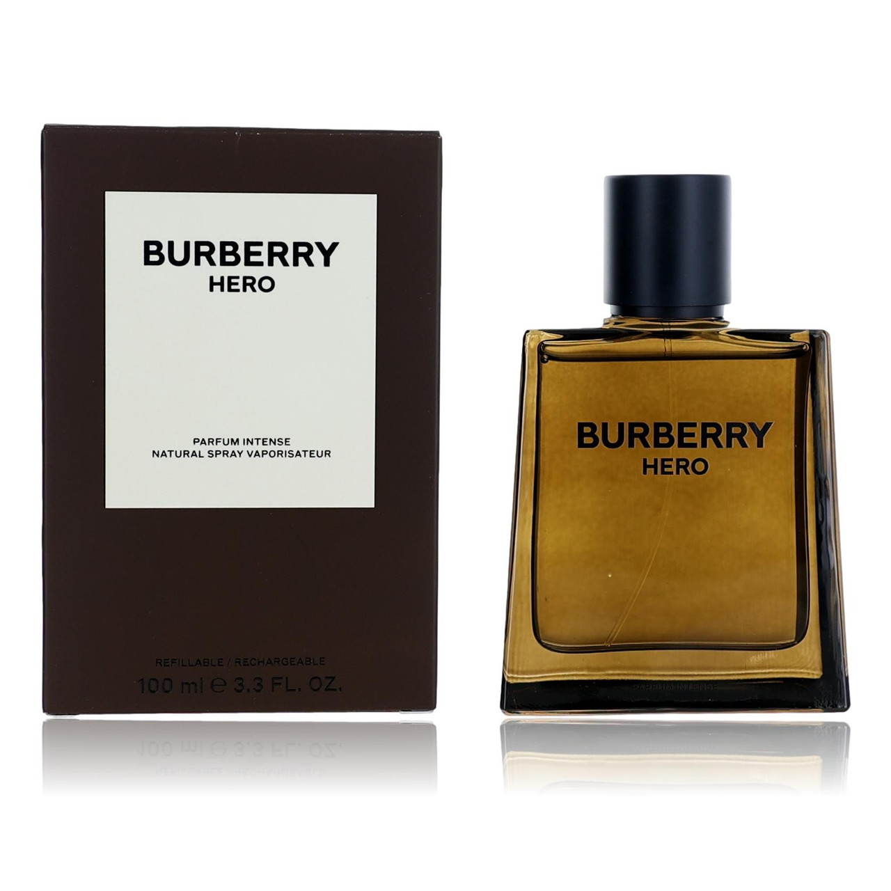 BURBERRY HERO 香水(ユニセックス) Burberry Hero by Burberry, 3.3 oz Parfum Intense Spray for Men