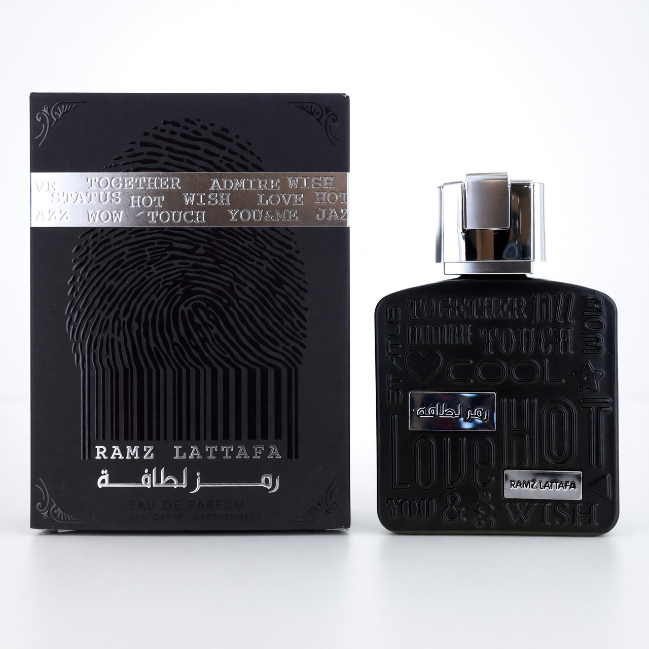 Ramz Silver by Lattafa, 3.4 oz EDP Spray for Unisex