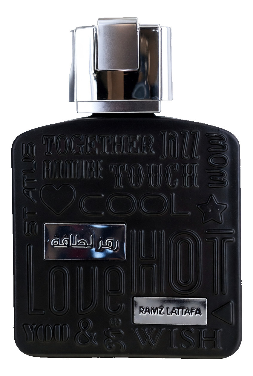 小物 Lattafa Ramz Silver +french avenue feu Ramz Silver by Lattafa, 3.4 oz EDP Spray for Unisex